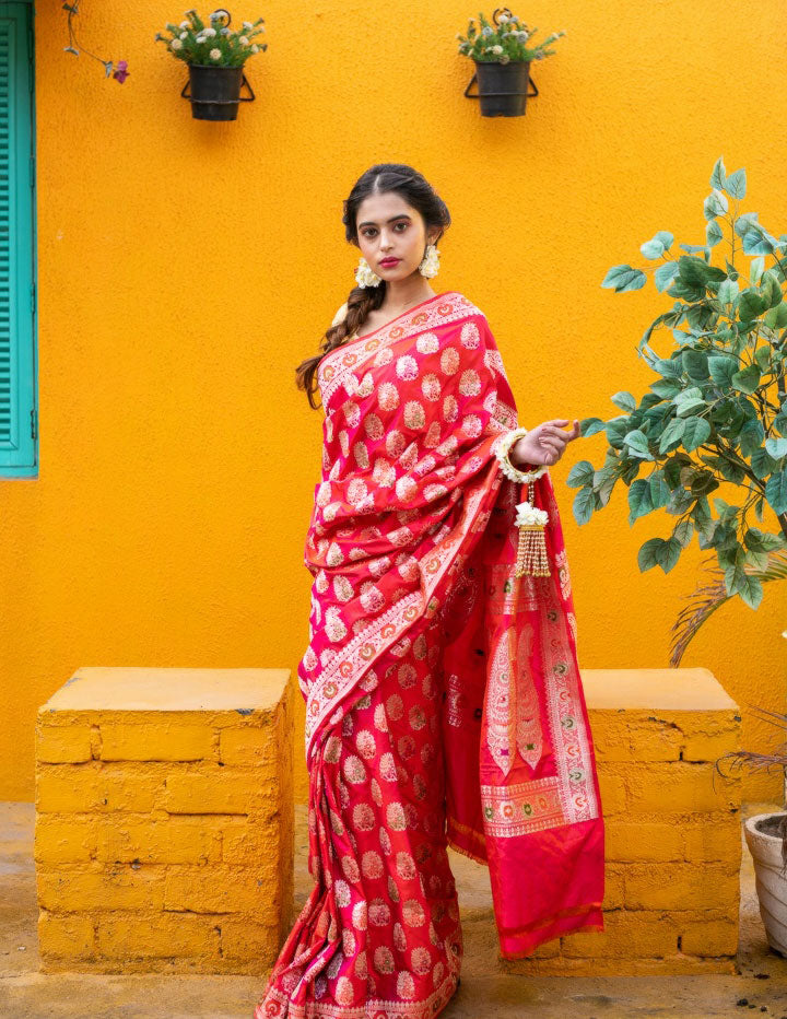 Bridal Banarasi Saree Collection by Himagauri Sarees