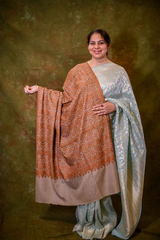 pashmina jamawar shawl